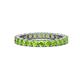 1 - Joyce 3.00 mm Peridot Eternity Band 