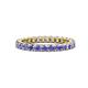 1 - Joyce 2.70 mm Round Tanzanite Eternity Band 