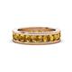 1 - Celina 3.40 mm Round Citrine Eternity Band 
