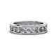 1 - Celina 3.40 mm Round Diamond Eternity Band 