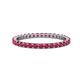 1 - Joyce 2.00 mm Ruby Eternity Band 