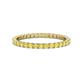 1 - Joyce 2.00 mm Yellow Sapphire Eternity Band 