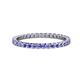 1 - Joyce 2.00 mm Tanzanite Eternity Band 