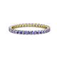 1 - Joyce 2.00 mm Tanzanite Eternity Band 