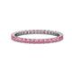 1 - Joyce 2.00 mm Rhodolite Garnet Eternity Band 