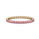 1 - Joyce 2.00 mm Rhodolite Garnet Eternity Band 