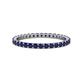 1 - Joyce 2.00 mm Blue Sapphire Eternity Band 