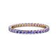 1 - Joyce 2.00 mm Tanzanite Eternity Band 