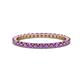 1 - Joyce 2.00 mm Amethyst Eternity Band 
