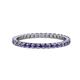 1 - Joyce 2.00 mm Iolite Eternity Band 