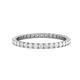 1 - Joyce 2.00 mm White Sapphire Eternity Band 