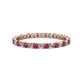 1 - Joyce 2.00 mm Ruby and Diamond Eternity Band 