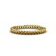 1 - Allie 2.00 mm Princess Cut Citrine Eternity Band 