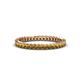 1 - Allie 2.00 mm Princess Cut Citrine Eternity Band 