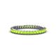 1 - Allie 2.00 mm Princess Cut Peridot Eternity Band 