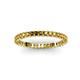 3 - Allie 2.00 mm Princess Cut Citrine Eternity Band 