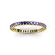 3 - Allie 2.00 mm Princess Cut Iolite Eternity Band 