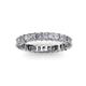 3 - Allie 3.00 mm Princess Cut Diamond Eternity Band 