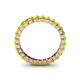 5 - Allie 3.00 mm Princess Cut Peridot Eternity Band 