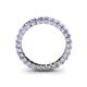 5 - Allie 3.00 mm Princess Cut Tanzanite Eternity Band 