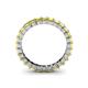 5 - Allie 3.00 mm Princess Cut Yellow Sapphire Eternity Band 