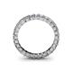 5 - Allie 3.00 mm Princess Cut Diamond Eternity Band 