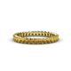 1 - Allie 2.50 mm Princess Cut Citrine Eternity Band 