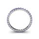 5 - Allie 2.50 mm Princess Cut Tanzanite Eternity Band 