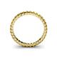 5 - Allie 2.50 mm Princess Cut Citrine Eternity Band 