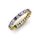 1 - Allie Iolite and Diamond Eternity Band 
