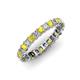 1 - Allie Yellow Sapphire and Diamond Eternity Band 