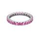 3 - Joyce 3.00 mm Pink Sapphire Eternity Band 