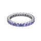 3 - Joyce 3.00 mm Tanzanite Eternity Band 