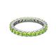 3 - Joyce 3.00 mm Peridot Eternity Band 