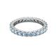 3 - Joyce 3.00 mm Aquamarine Eternity Band 