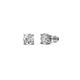 1 - Alina Ruby (4mm) Solitaire Stud Earrings 