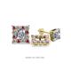 1 - Serena Pink Tourmaline and Diamond Jacket Earrings 