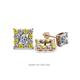 1 - Serena Yellow Sapphire and Diamond Jacket Earrings 