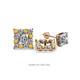 1 - Serena Citrine and Diamond Jacket Earrings 