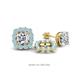 1 - Ambre Aquamarine Jacket Earrings 