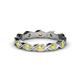 1 - Breanna 1.70 mm Yellow Sapphire Eternity Band 