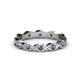 1 - Breanna 2.20 mm Iolite Eternity Band 