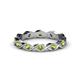 1 - Breanna 2.20 mm Peridot Eternity Band 