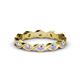 1 - Breanna 2.20 mm Tanzanite Eternity Band 