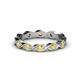 1 - Breanna 2.20 mm Yellow Sapphire Eternity Band 