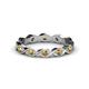 1 - Breanna 2.20 mm Citrine Eternity Band 