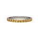 1 - Audrey 2.70 mm Citrine U Prong Eternity Band 
