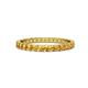 1 - Audrey 2.70 mm Citrine U Prong Eternity Band 