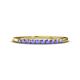 1 - Emlynn 2.00 mm Tanzanite 10 Stone Wedding Band 