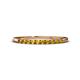 1 - Emlynn 2.00 mm Citrine 10 Stone Wedding Band 